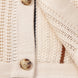 Stripe Crochet Button Up Shirt & Straight Leg Linen Pants