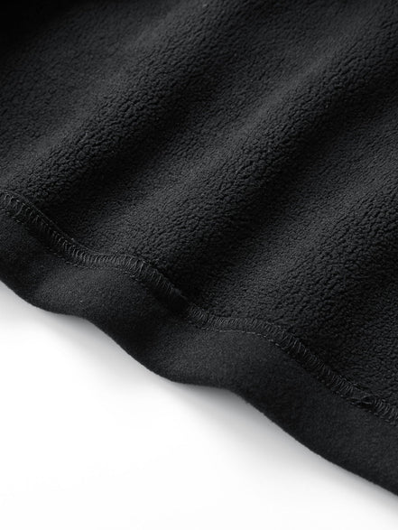 Quarter-Zip Fleece Sweatshirt & Polar Fleece Straight Leg Pants