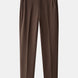 Stripe Geometric Jacquard Knitted Polo Shirt & Slim Fit Tapered Trousers