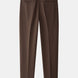 Stripe Geometric Jacquard Knitted Polo Shirt & Slim Fit Tapered Trousers