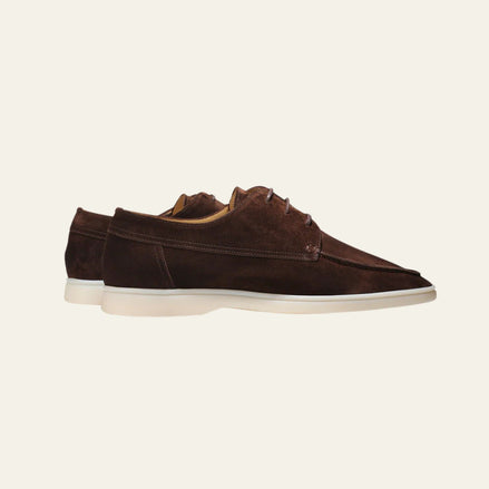 The Rive Droite Boat Loafers Chocolate
