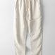 Stripe Crochet Button Up Shirt & Straight Leg Linen Pants