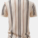 Stripe Crochet Button Up Shirt & Straight Leg Linen Pants