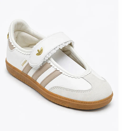 Samba Jane | Frill Pack Ruffle White Beige