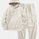 Geometric Jacquard Teddy Hoodie & Jogging Pants
